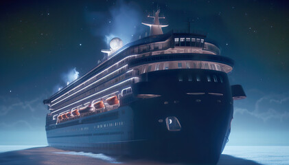 journey around the world in the beautiful large luxury cruise ship. world tourism travel summer holi