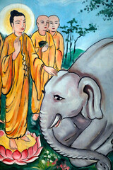 Wall Mural - Faith and religion. Buddhism.