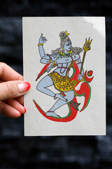 Sticker - Faith and religion. Hinduism.