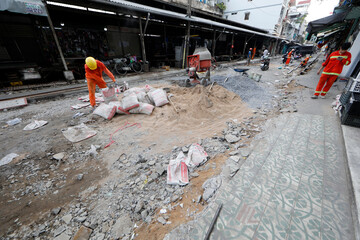 Wall Mural - Daily life. Vietnam.