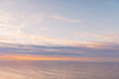 Purple Sunset Sea view horizon background