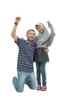 © Odua Images - happy excited young father with her daughter smiling to camera
