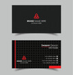© Creative-Village - Red and black business card