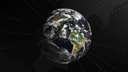 Wall Mural - world wide web Global communications, system and the world wide web. Digital world background. Blue planet earth from space. universe view web futuristic galaxy geography