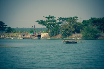 boat on the sea