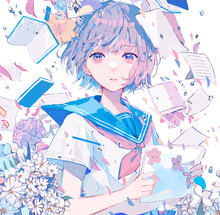 Aesthetic Anime Girl Illustration