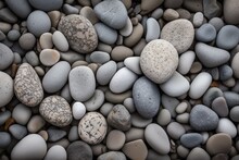  A Bunch Of Rocks That Are Laying On Top Of Each Other.  Generative Ai