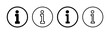 © Lunaraa - Info sign icon vector for web and mobile app. about us sign and symbol. Faq icon