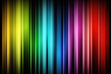 Sticker - abstract rainbow background