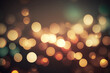 © roeum - Defocused night light background, Colorful soft bokeh, blurred lights