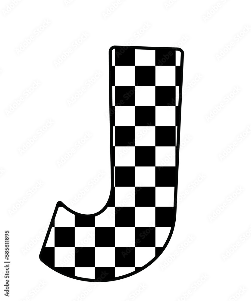 Letter J Racing Design Race Track Alphabet SVG,Road Numbers,Letters,Road Bundle,Birthday,Car ...