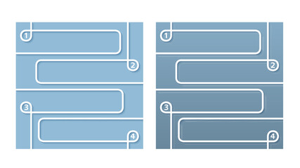 Wall Mural - set design business presentation template. vector illustration eps 10. can be used for chart process
