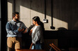 © Drobot Dean - Indian people talking while standing indoors