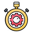 © Michael - Productivity Control Line Color Icon