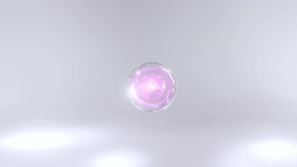 Wall Mural - the mixing of bubbles forms a beneficial moisturizer. the elements of a macro shot come together to 
