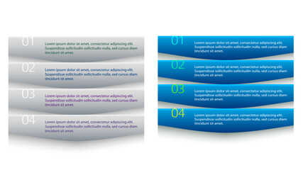 Wall Mural - set design business presentation template. vector illustration eps 10. can be used for chart process