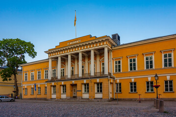 Canvas Print - Campus of Abo University in Turku, Finland