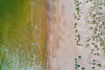 Wall Mural - Panorama view of Yyteri beach in Finland