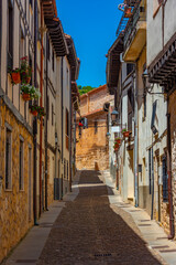 Wall Mural - Medieval street in the old town of Covarrubias, Spain