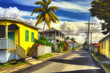Bottom Bay, Barbados, Caribbean. Generative Ai