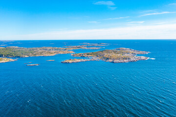 Canvas Print - Bohuslan coast near Marstrand in Sweden