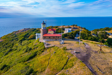 Wall Mural - Kullen Lighthouse at Kullaberg peninsula in Sweden