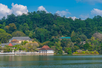 Poster - Temple of the sacred tooth relic in Kandy, Sri Lanka