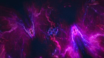 Wall Mural - Nebula in space, colorful nebula in distant galaxy