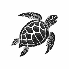 Poster - Sea Turtle Logo, Generative AI