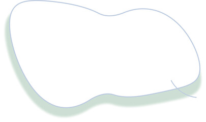 Wall Mural - Dialog message bubble with shadow effect