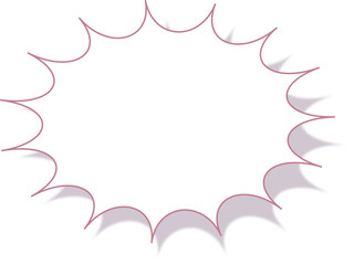Wall Mural - Comic surprise explosion shape, can be used for titles, highlights or step markers