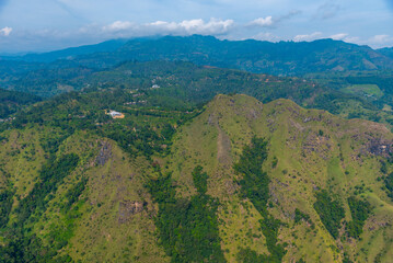 Poster - Panorama view of Sri Lanka highlands from Ella rock