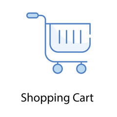 Shopping Cart  icon. Suitable for Web Page, Mobile App, UI, UX and GUI design.