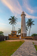 View of the Galle lighthouse in Sri Lanka