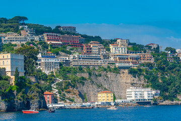 Poster - Seaside view of Italian town Sorrento, Italy