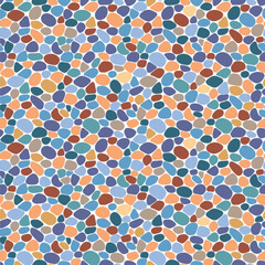 pebble seamless backdrop vector illustration. cute summer repeated background. paving, shingle beach
