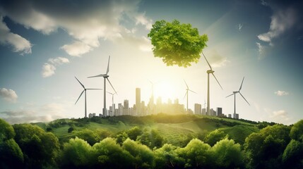 Climate action with carbon-neutral solutions - Generative AI