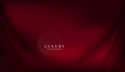 Wall Mural - Red dark texture background with wavy relief