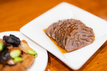 Sticker - Slice of Taiwanese braised beef dish