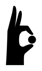 Hand, fingers, gesture, keep, ball icon. Element of hand icon for mobile concept and web apps. Detailed Hand, fingers, gesture, keep, ball icon can be used for web and mobile