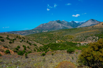 Wall Mural - Wild landscape of Peloponnese peninsula in Greece