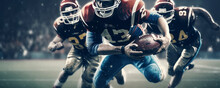 Game On! Tackling For The Win In Match Of American Football. Generative AI
