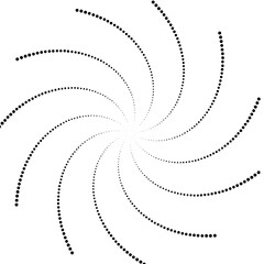 Poster - Fibonacci spiral patterns in vector. Mathematical morphology - visualization of phyllotaxis spiral types - code of nature - vector concept of mathematical function Cyanotype