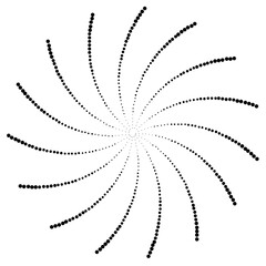 Poster - Fibonacci spiral patterns in vector. Mathematical morphology - visualization of phyllotaxis spiral types - code of nature - vector concept of mathematical function Cyanotype