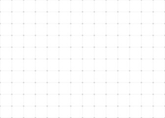 Abstract grid background with lines and dots. Black grid for motion graphic, VFX tracking markers and video effects. Vector