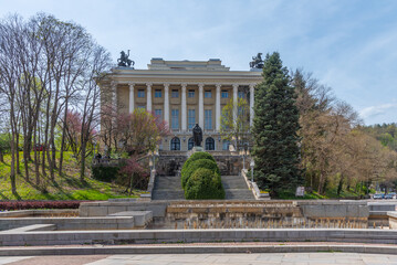 Wall Mural - Emanuil Manolov house of culture in Gabrovo, Bulgaria