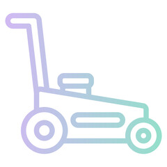 Sticker - lawn mower