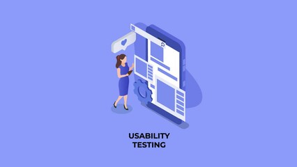 Usability testing - mobile app design