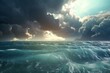 © cac_tus - Above the clouds, HDRI, Equirectangular projection, Spherical panorama. Generative ai