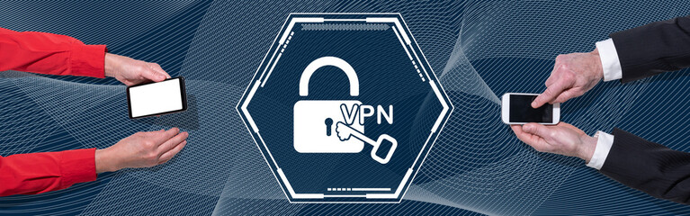 Poster - Concept of vpn